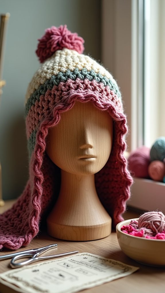 personalized crochet hood designs