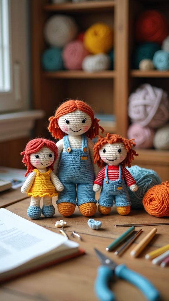 personalized family doll sets