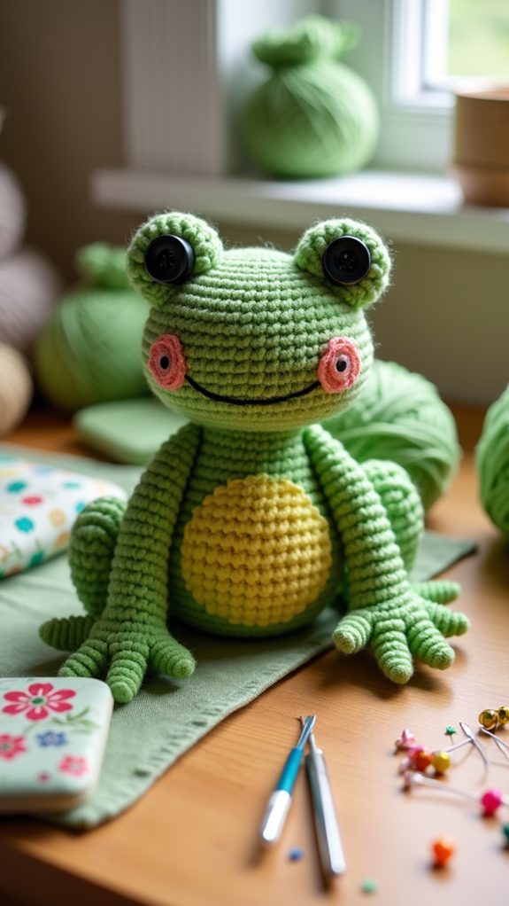 playful amphibian design