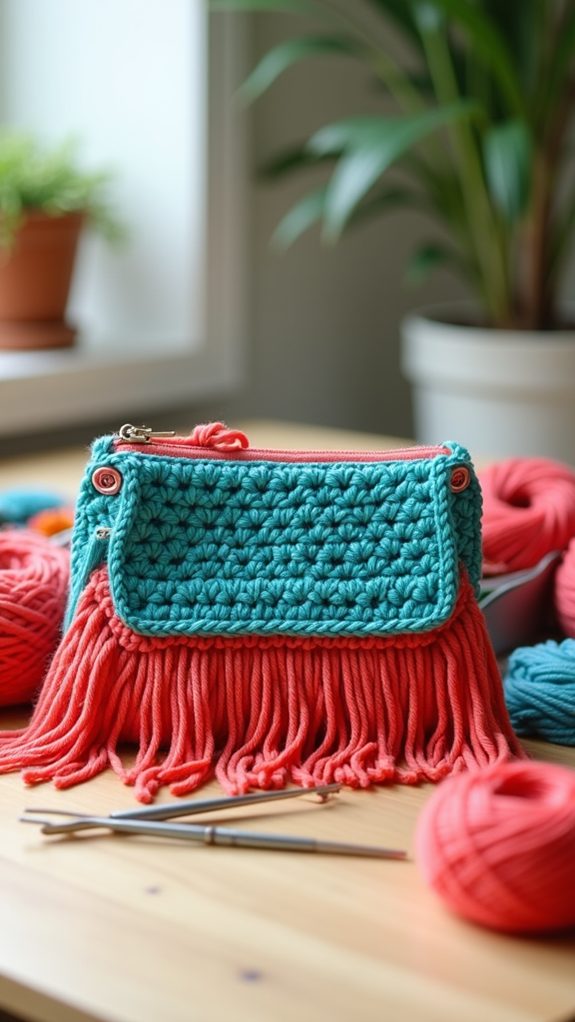 playful bohemian style bag