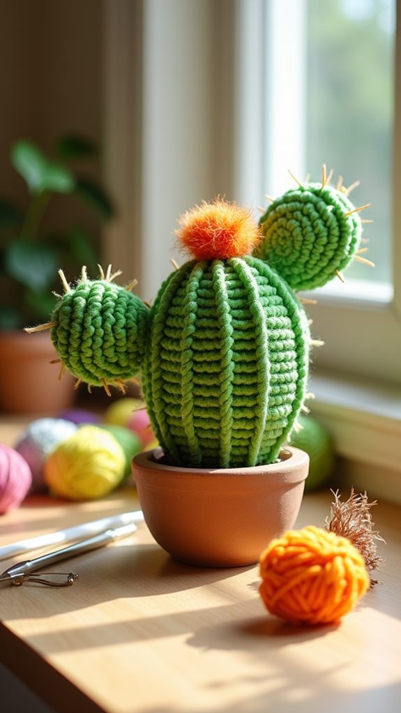 playful desert plant artistry