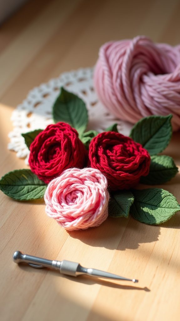 playful floral artwork creation