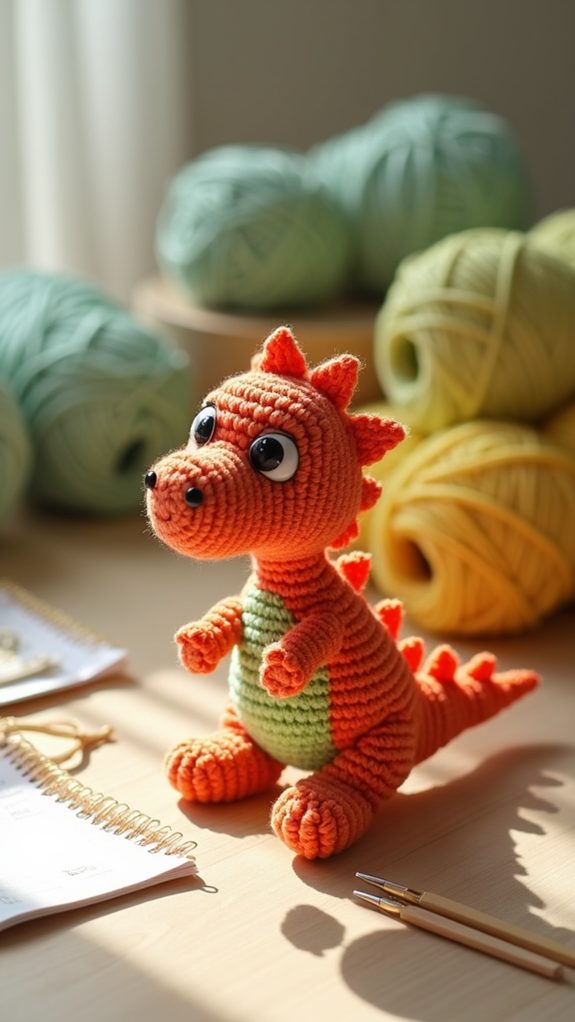 playful jurassic creature companion