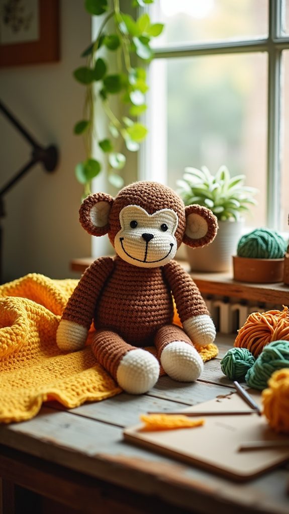playful monkey design theme