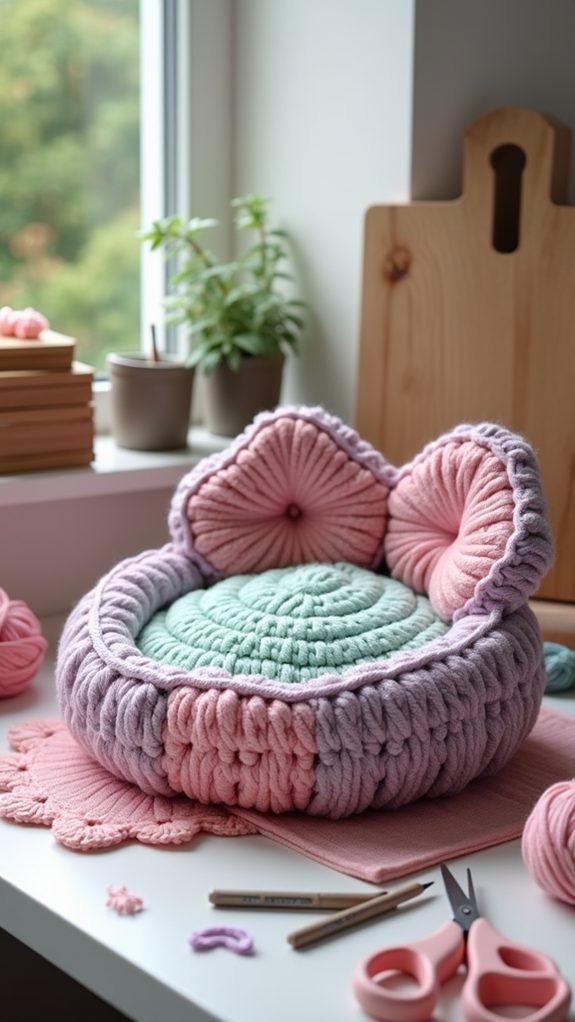 playful pet bed design