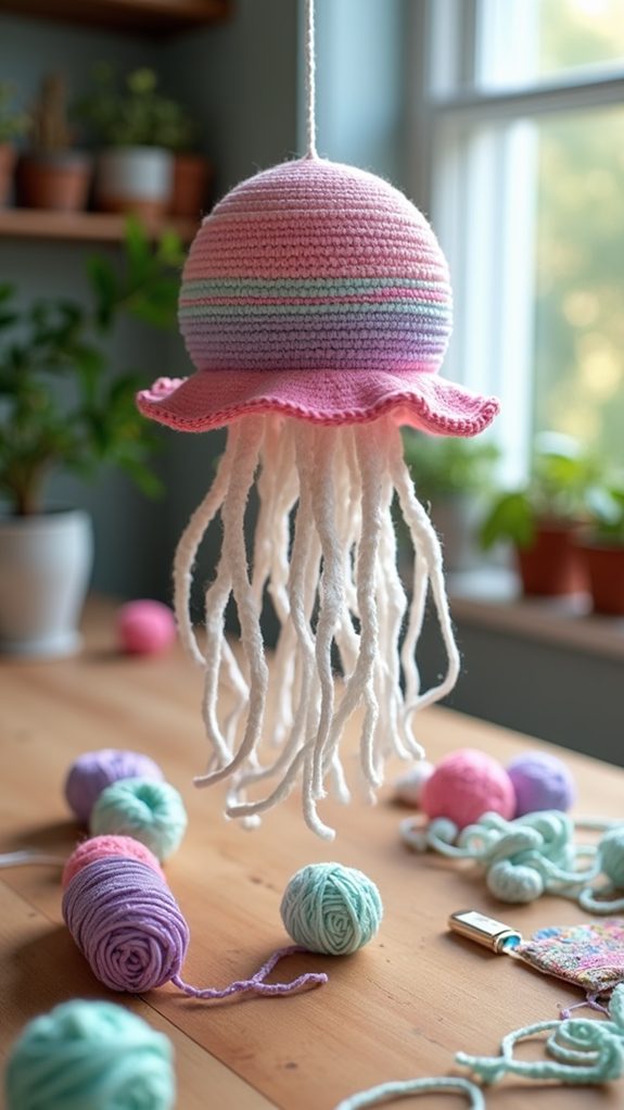 playful underwater hanging decor