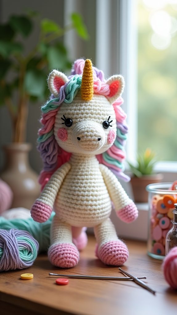playful unicorn artwork creation