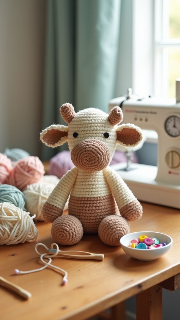 plush cow toy
