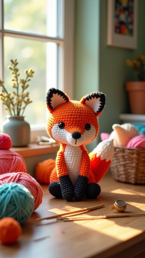 plush fox stuffed animal