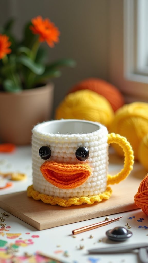 quirky duck face cozy