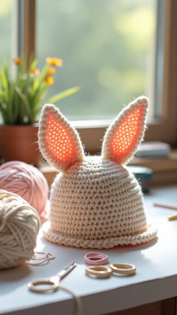retro bunny ear headwear