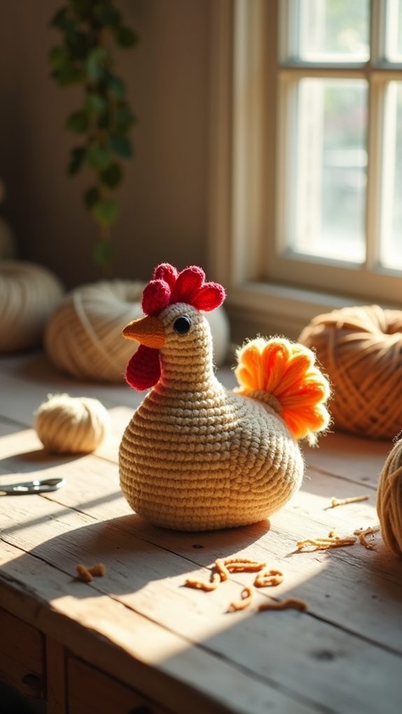 rustic farmhouse chicken decor