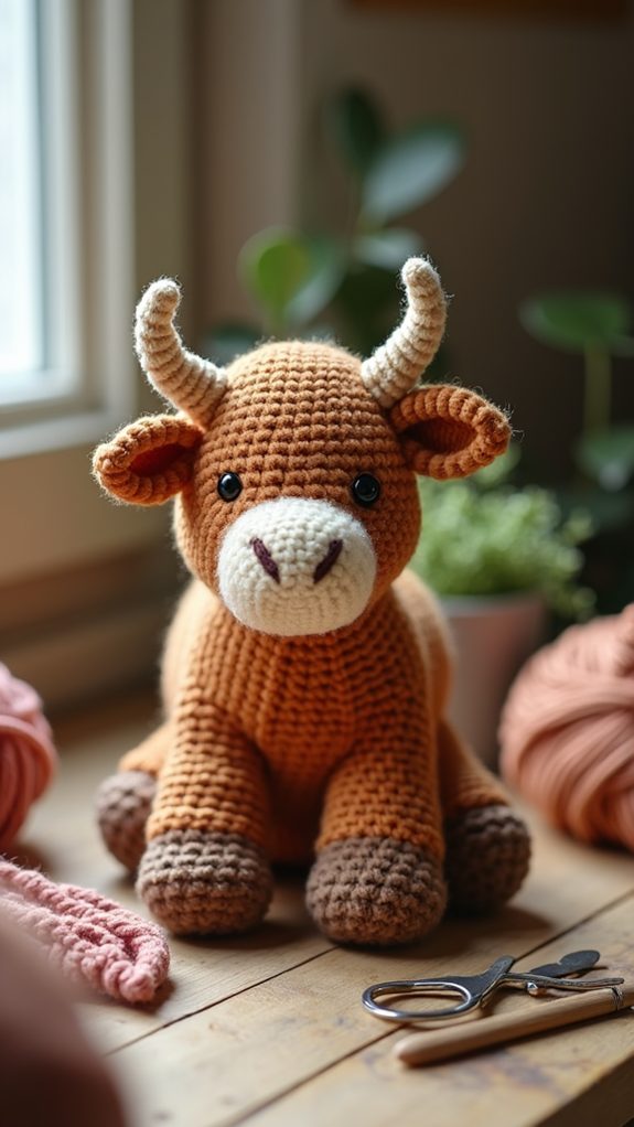 rustic highland cow decor