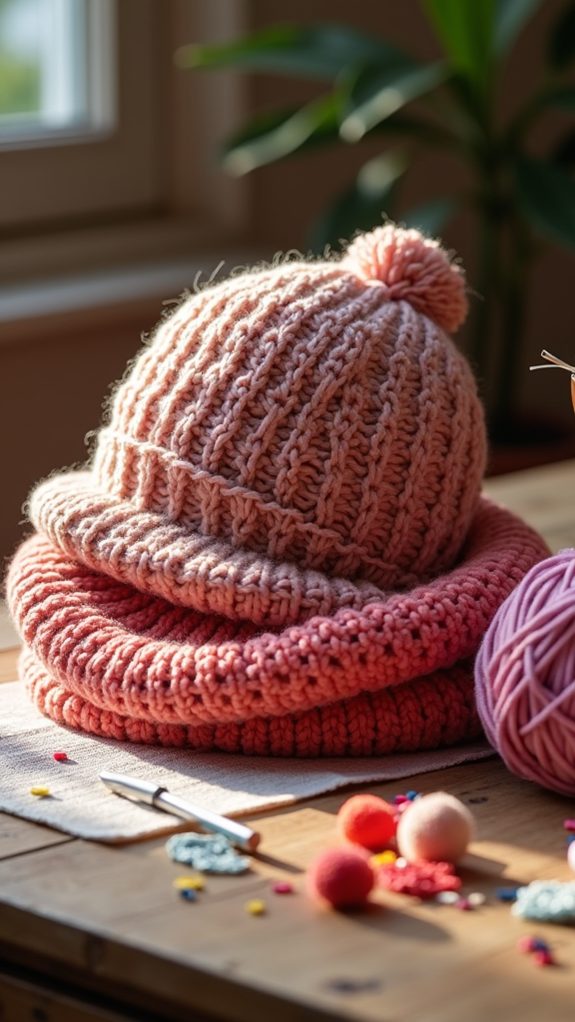 scarf and hat set