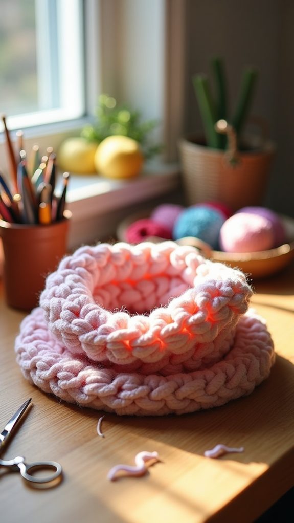 simple beginner knitting project