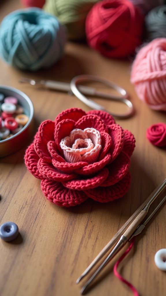 simple floral accessory design