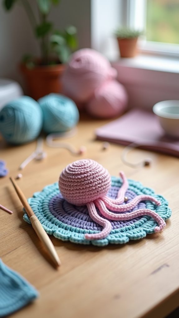 simple jellyfish amusement ride