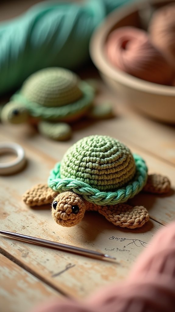 small turtle decorative piece