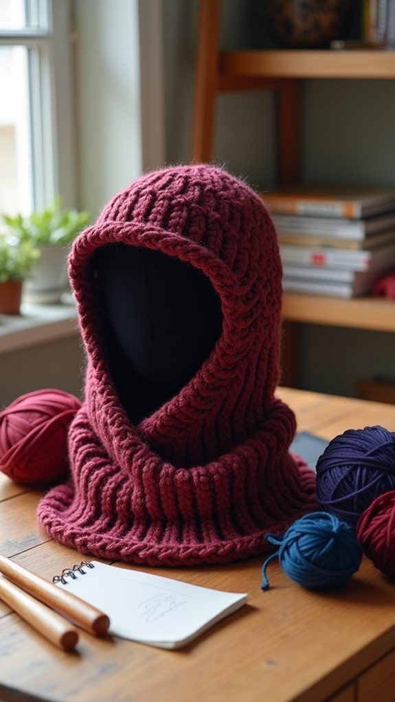 solid color balaclava design