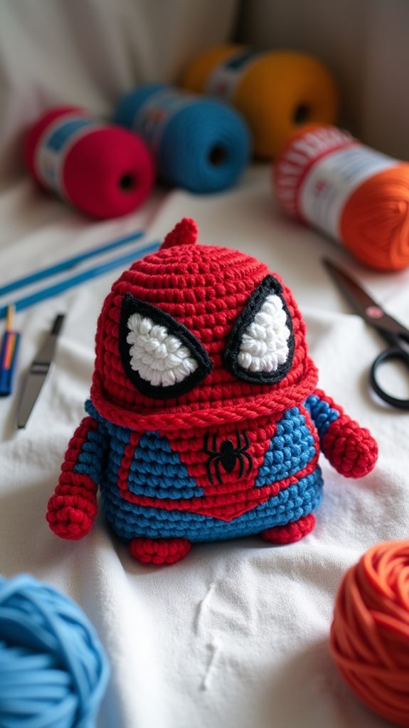 spider man themed backpack accessory