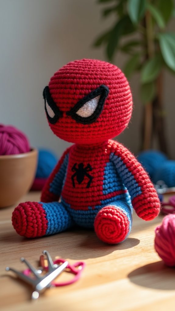 spiderman soft toy collectible