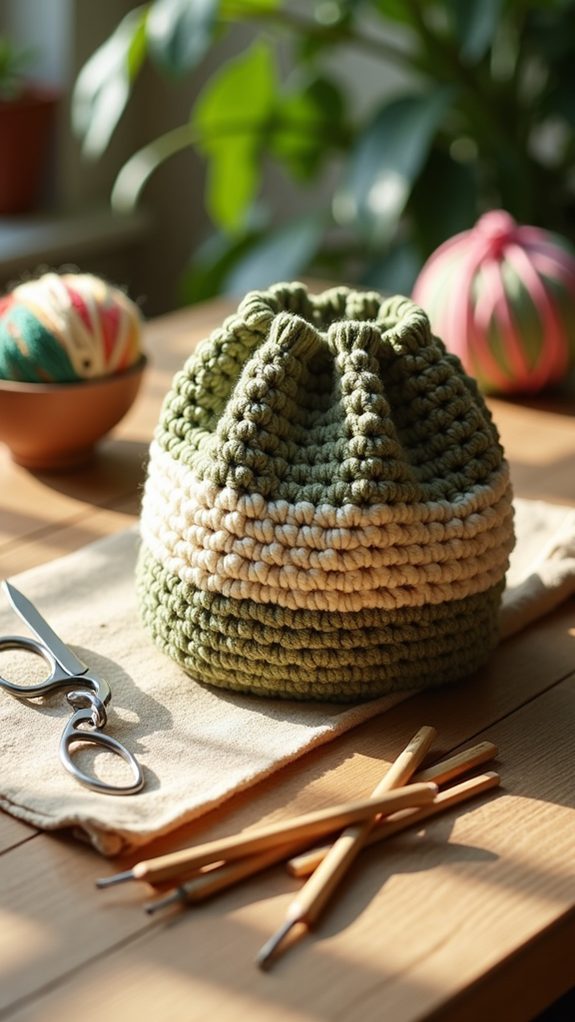 stylish adaptable crochet bag