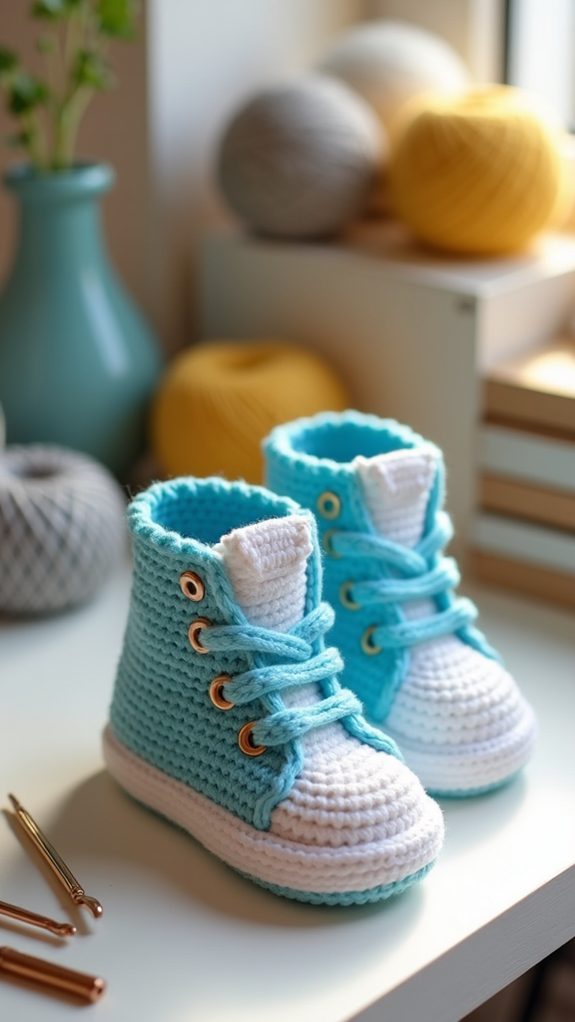 stylish athletic ankle boots
