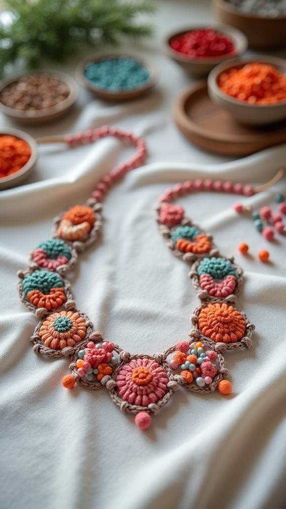 stylish embellished crochet pattern