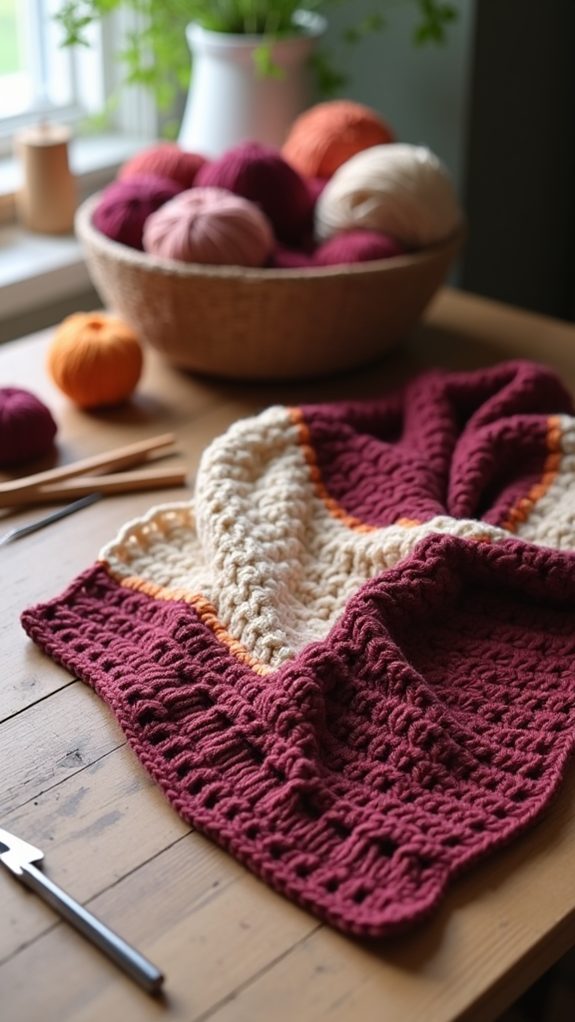 stylish hooded scarf set