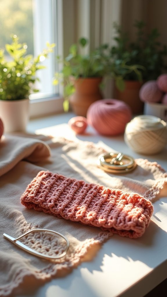 stylish knit headband accessory
