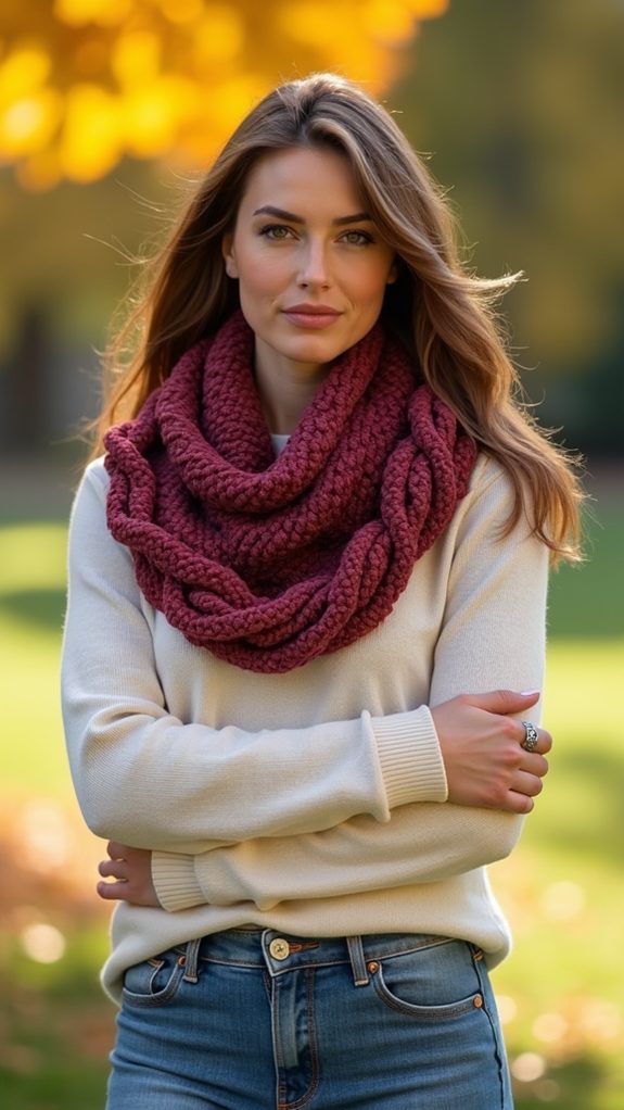stylish knitted accessory trend