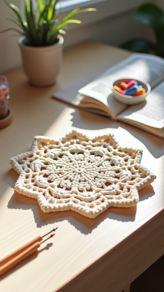stylish shell coaster set