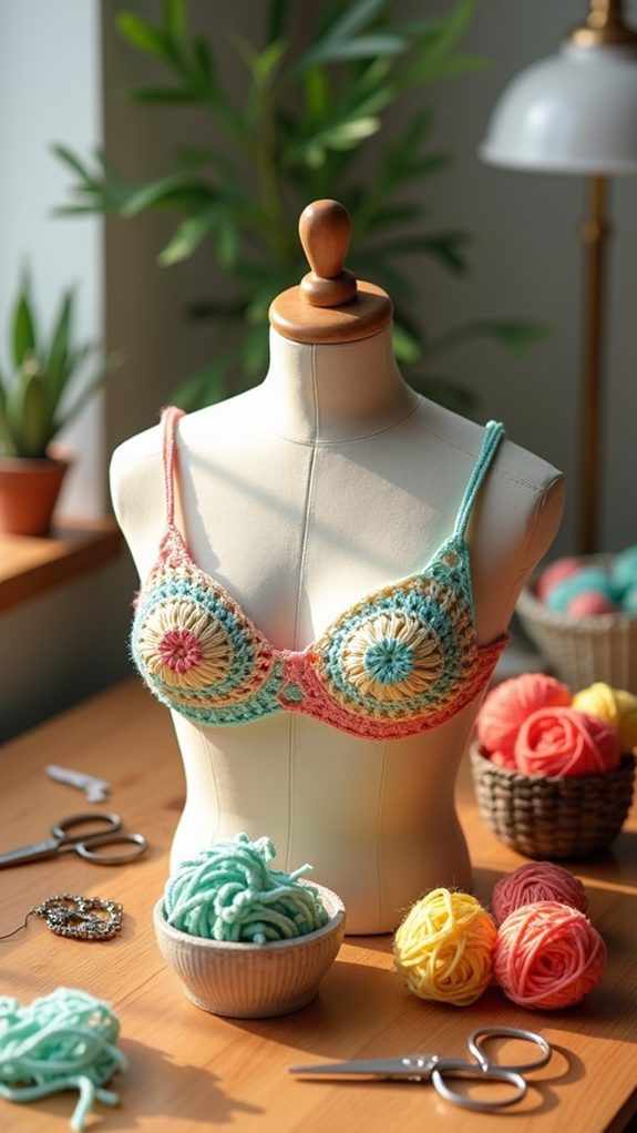 stylish summer crochet top