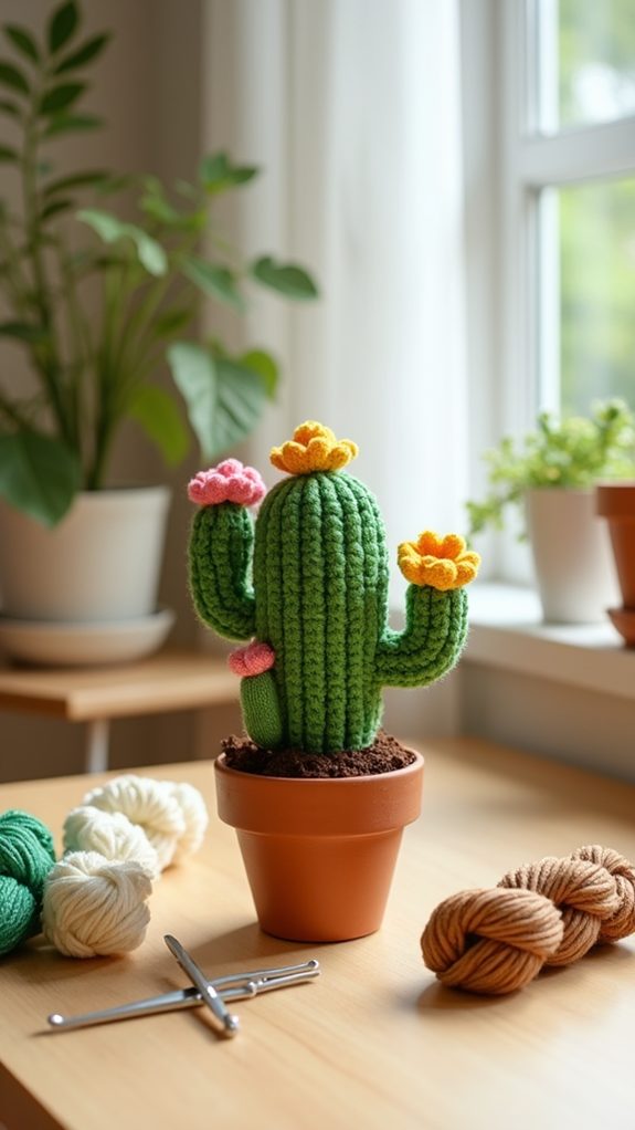 sustainable cactus fiber yarn
