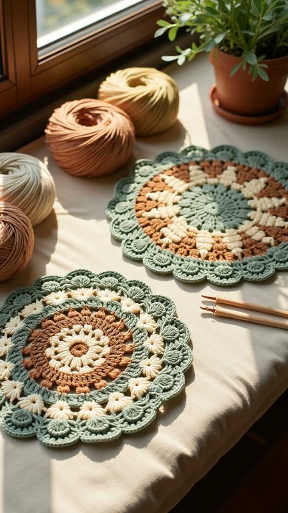 sustainable cotton table decor