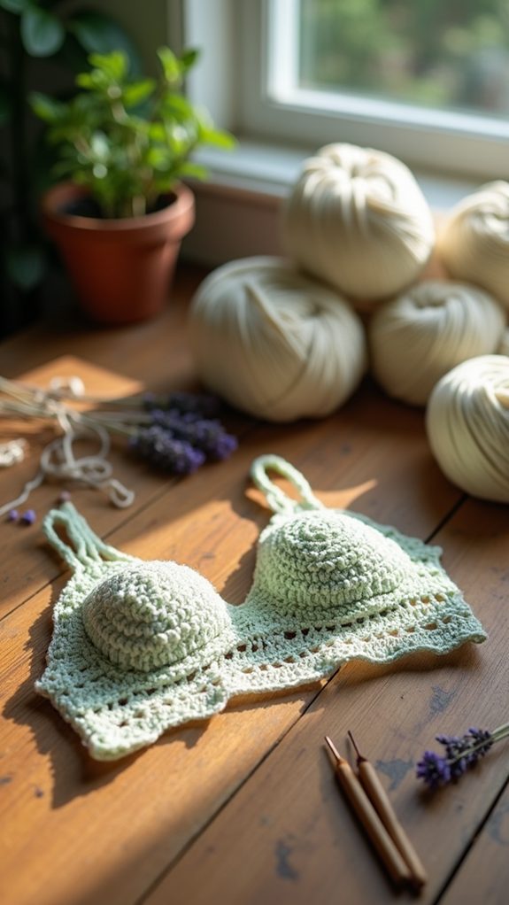 sustainable crochet supplies selection