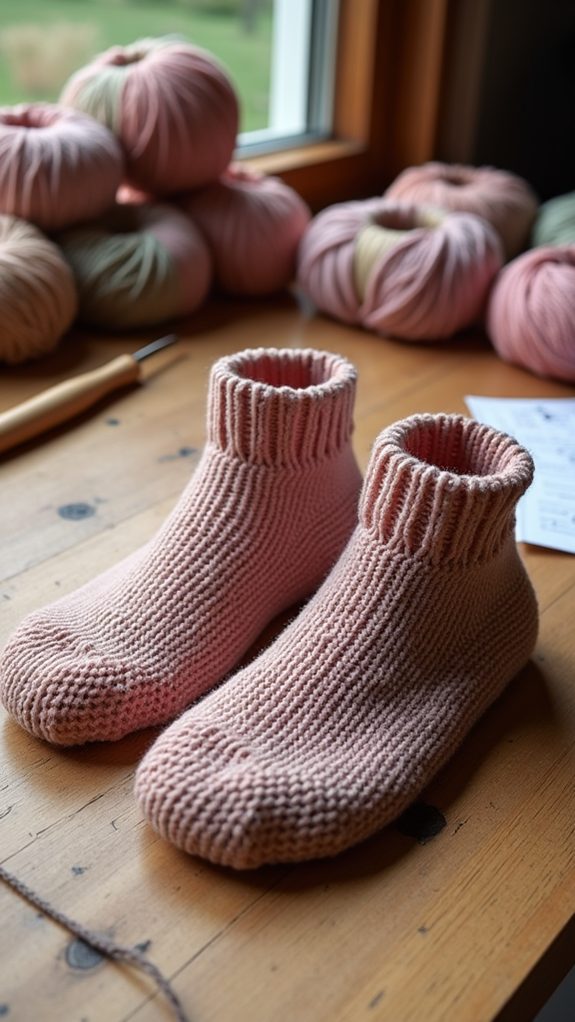 sustainable yarn sock collection