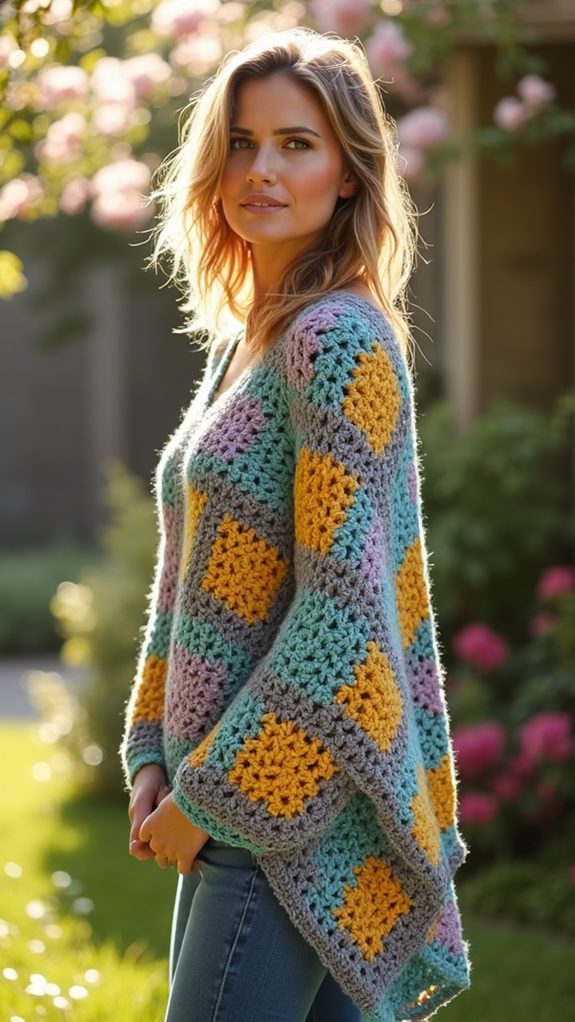 timeless crochet poncho design