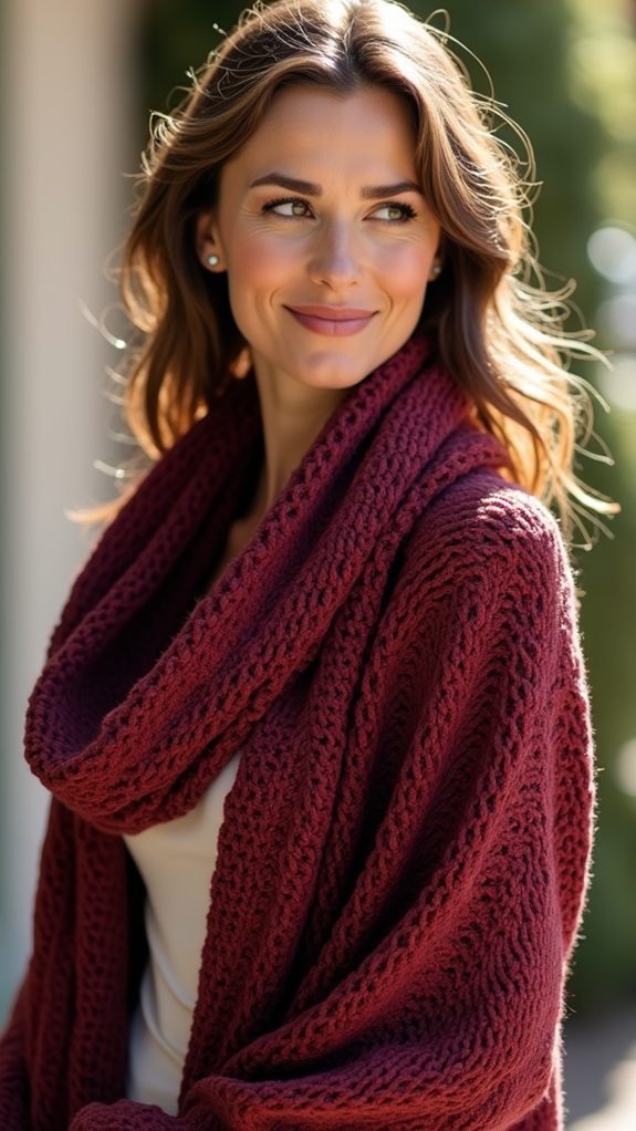 timeless monochrome style wrap