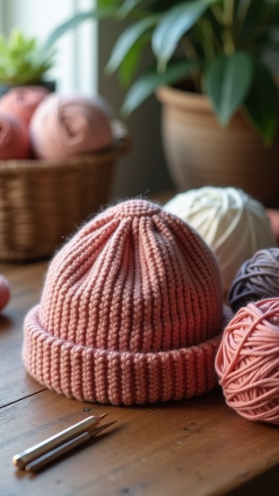 timeless textured knit beanie