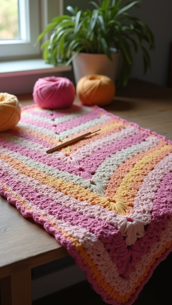 v stitch crochet technique