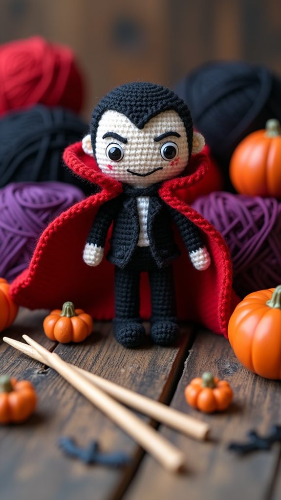 vampire themed doll design
