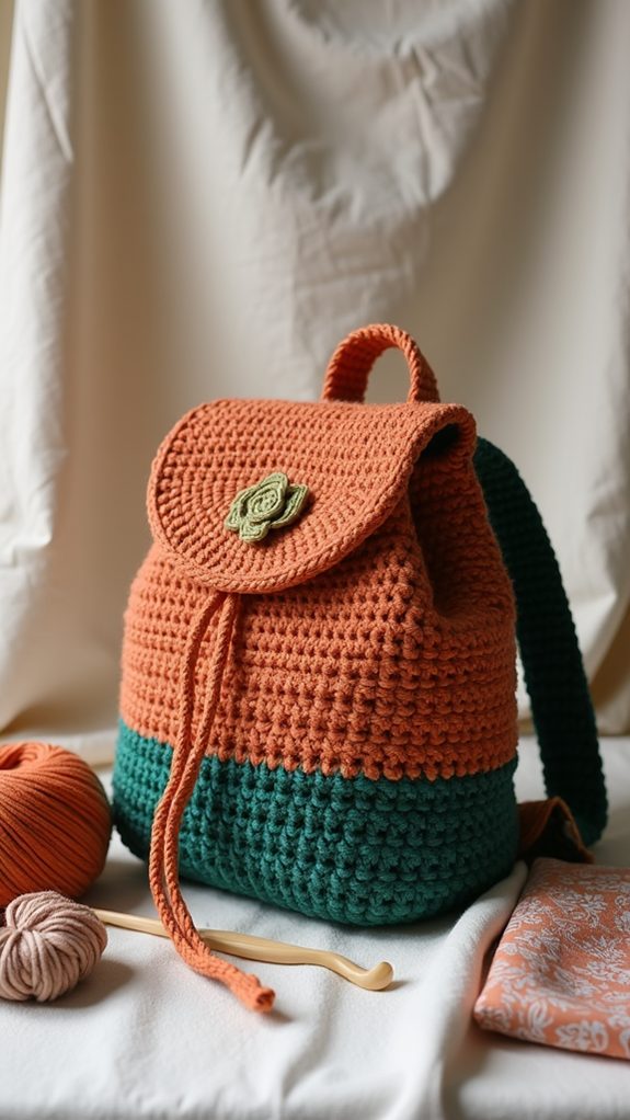 versatile daily crochet bag