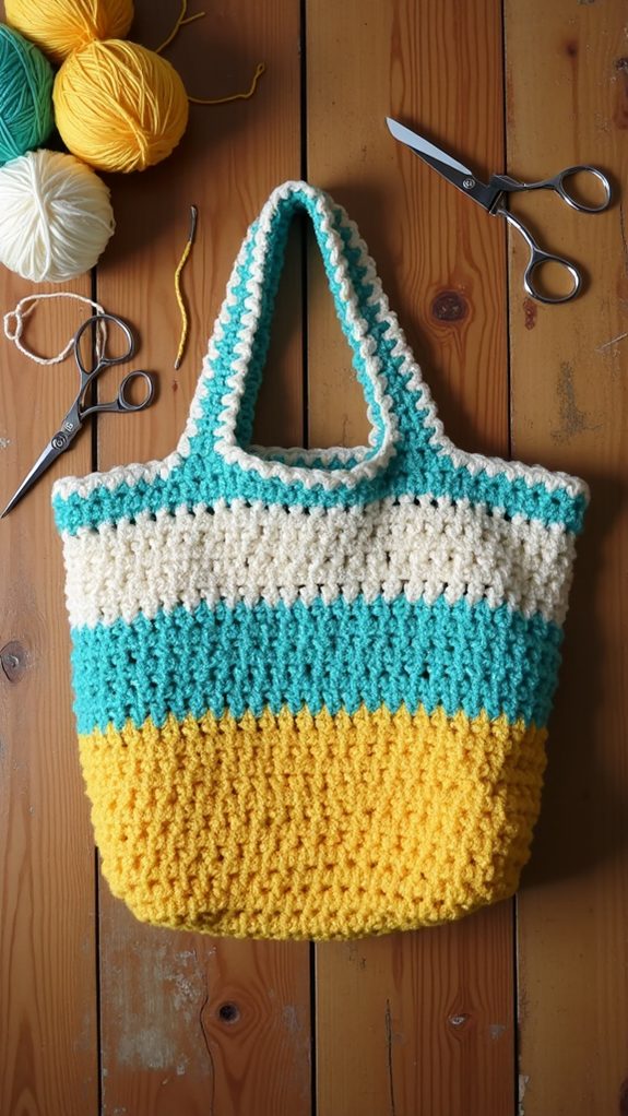 versatile reversible tote bag