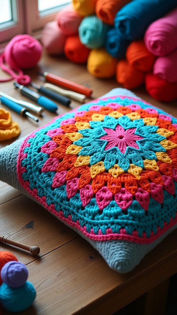 vibrant eye catching hues