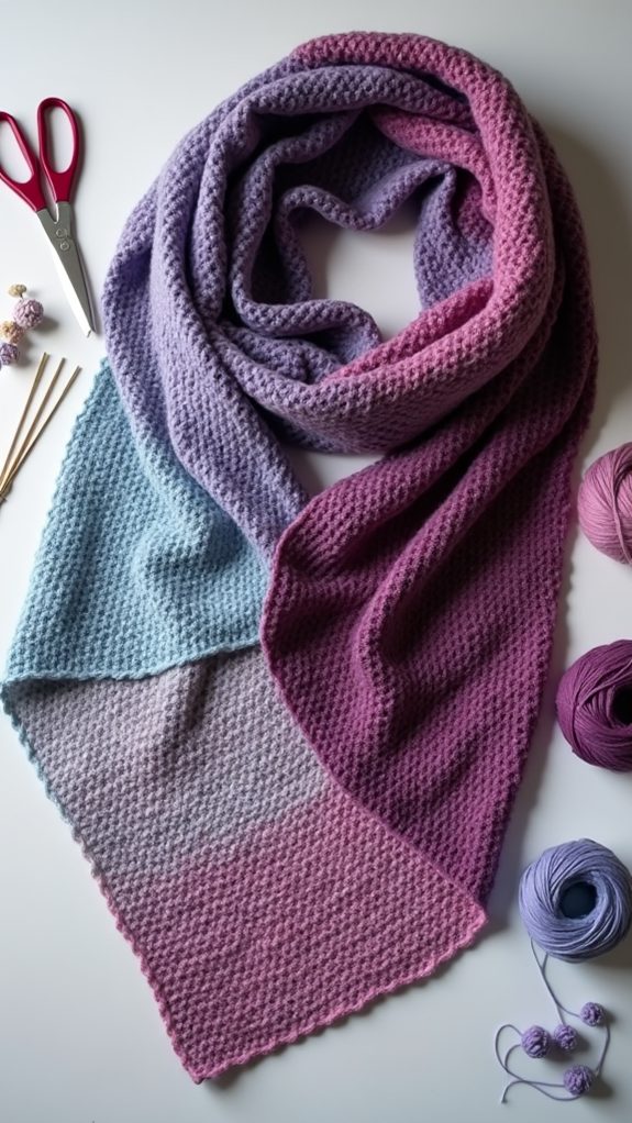 vibrant gradient color wrap