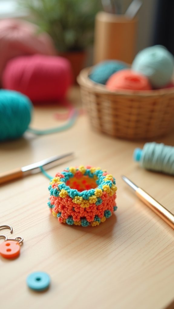 vibrant handmade jewelry accessory