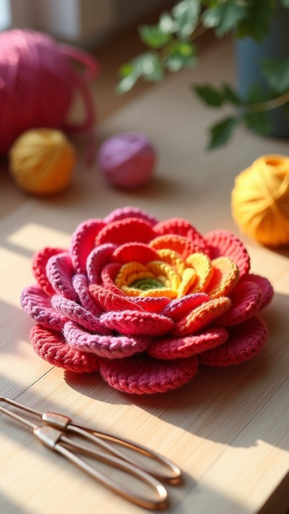 vibrant varied floral beauty