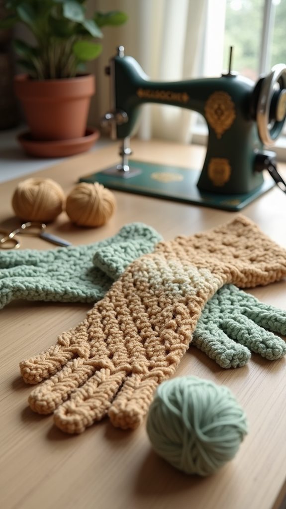 warm and comfortable accessories