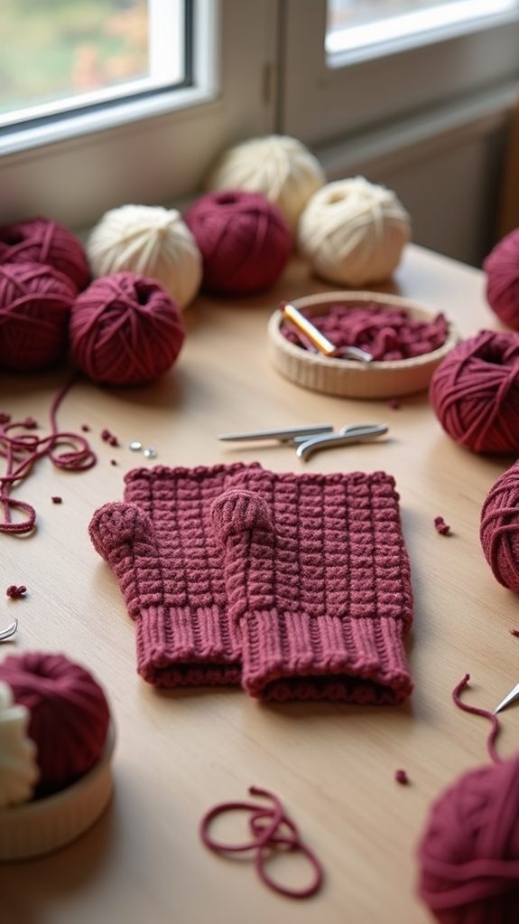 warm and fuzzy gloves